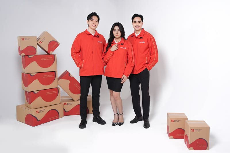 Áo khoác gió đồng phục cửa hàng tiện lợi Circle K
