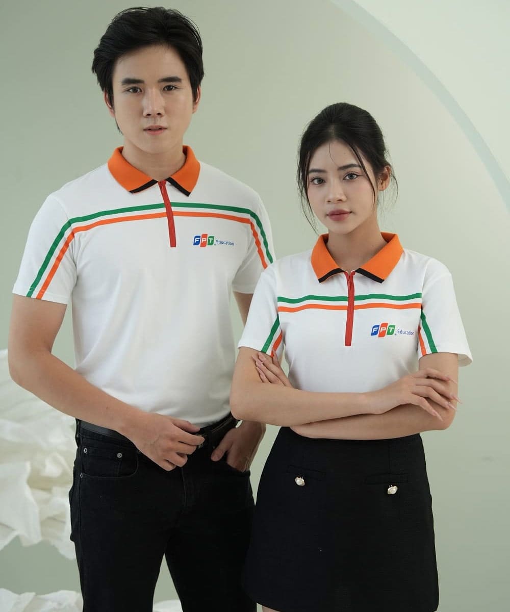 Áo thun đồng phục công ty FPT bền đẹp